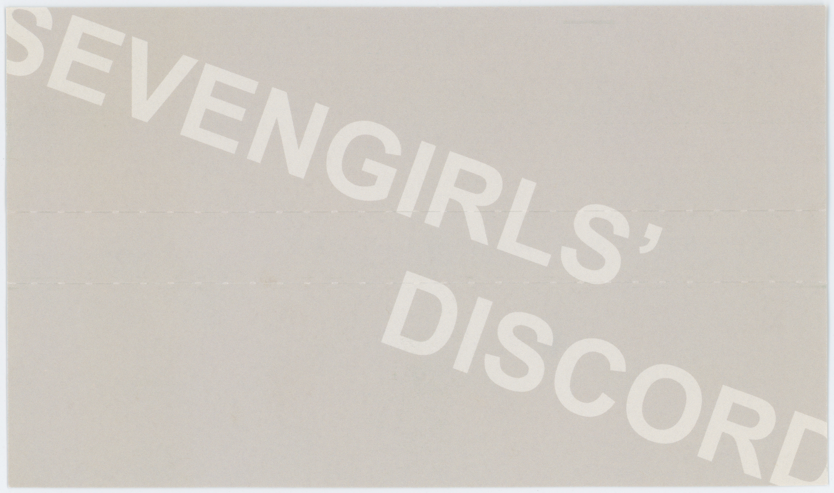 SEVEN GIRLS' DISCORD / wowaka (2010) MP3 - Download Soundtracks